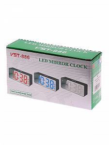 VST 886-1 Красные часы настольные (без блока)